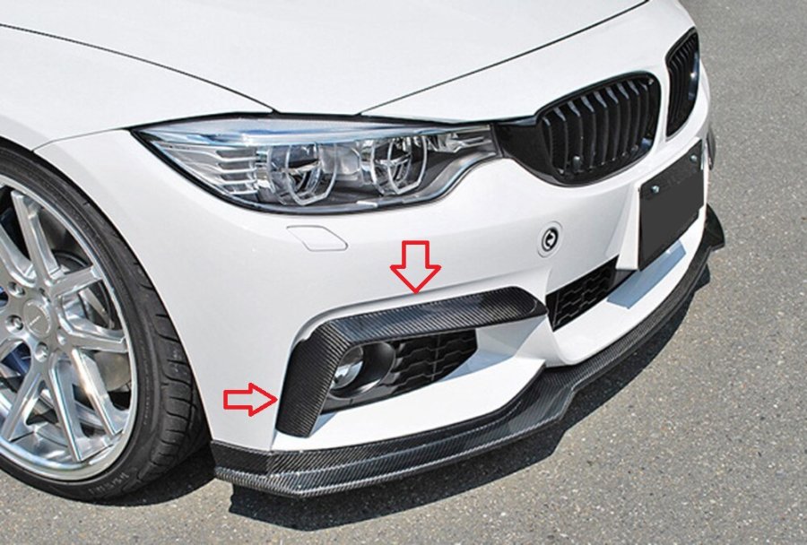 Cstar Carbon Nebelscheinwerfer Abdeckung Fog Eye Cover passend für BMW F32 F33 F36