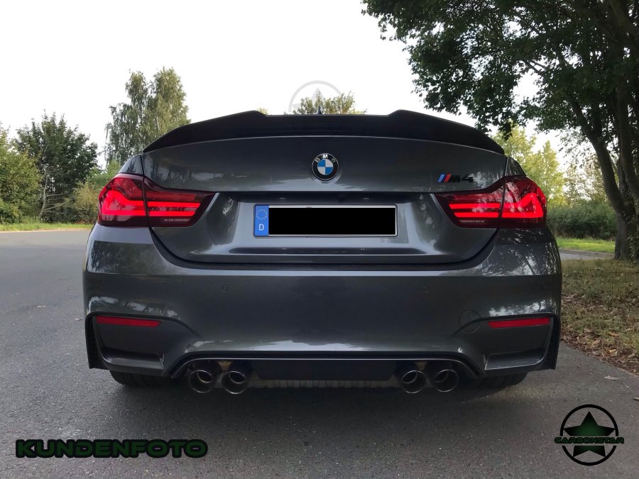 Cstar Carbon Gfk Heckspoiler Kofferraumlippe PSM passend für BMW F82 M4
