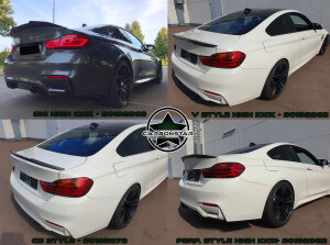 Cstar Carbon Gfk Heckspoiler Kofferraumlippe PSM passend für BMW F82 M4
