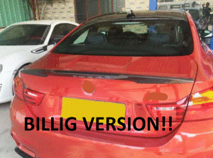 Cstar Carbon Gfk Heckspoiler Kofferraumlippe PSM passend für BMW F82 M4