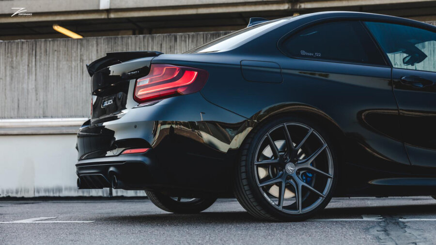 Cstar Carbon Gfk Heckspoiler V passend für BMW F22 F87 M2 + Competition