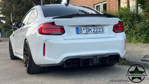 Cstar Carbon Gfk Heckspoiler V passend für BMW F22 F87 M2 + Competition