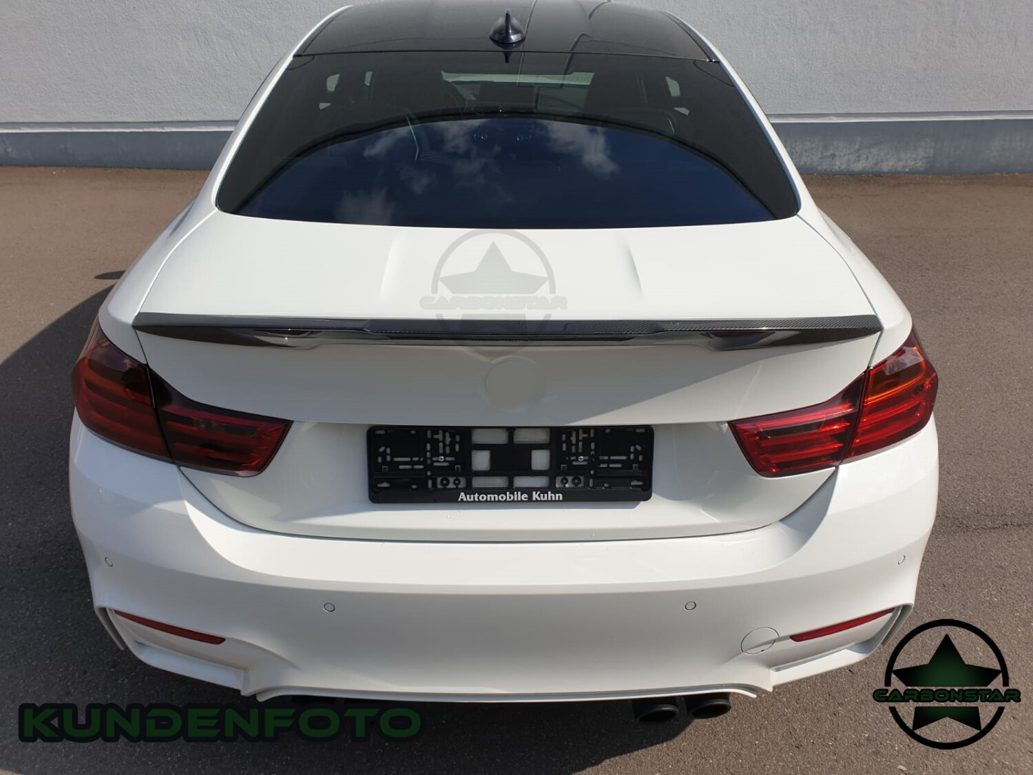 Cstar Carbon Gfk Heckspoiler V High Kick passend für BMW F82 M4