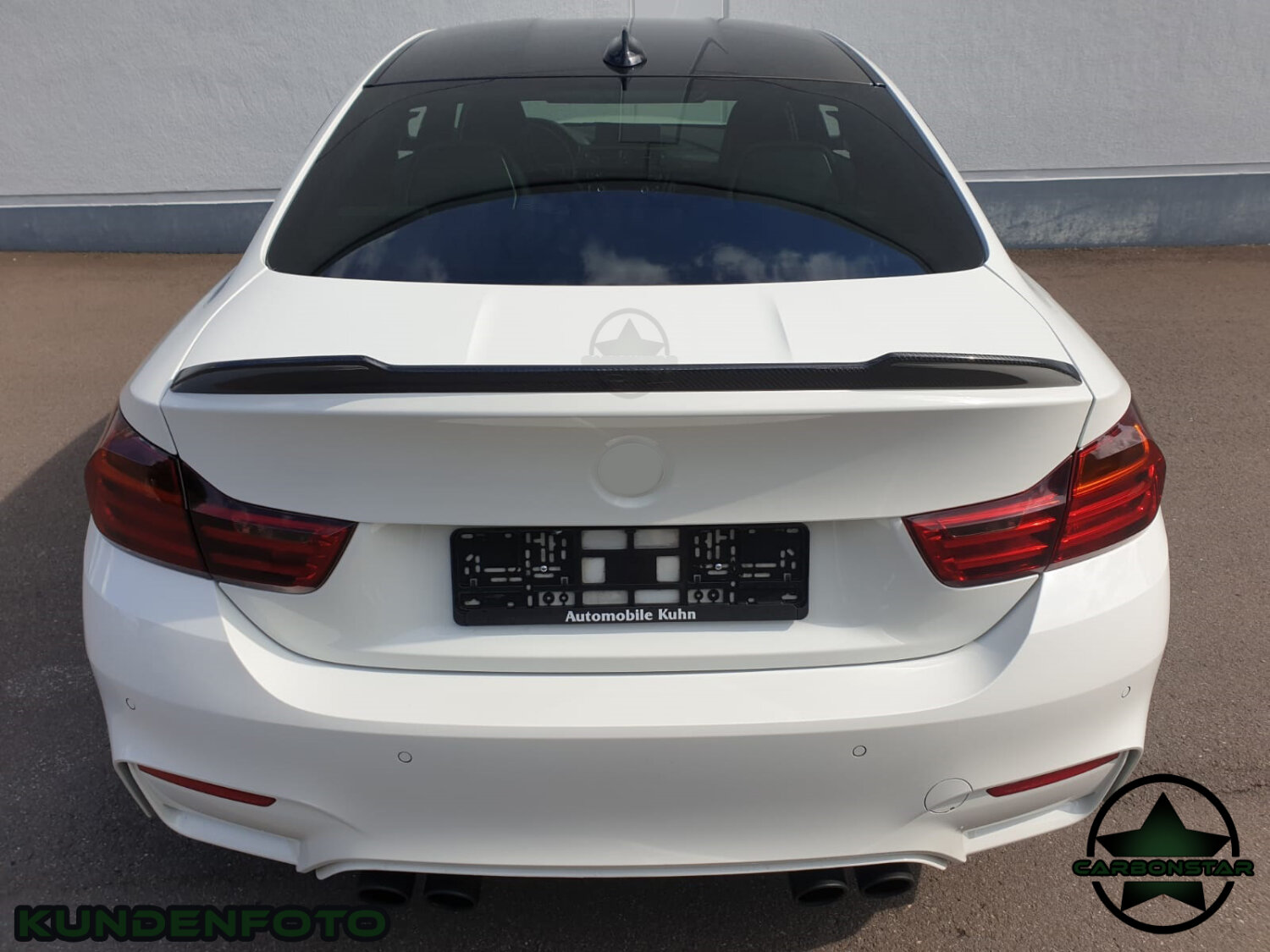 Cstar Carbon Gfk Heckspoiler CS passend für BMW F83 M4 F33