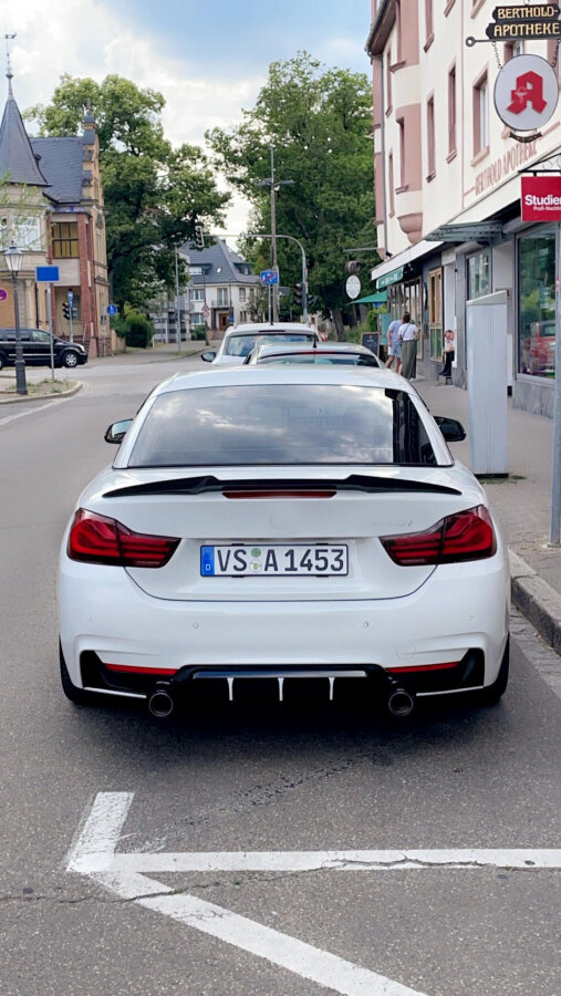Cstar Carbon Gfk Heckspoiler V 2.0 passend für BMW...