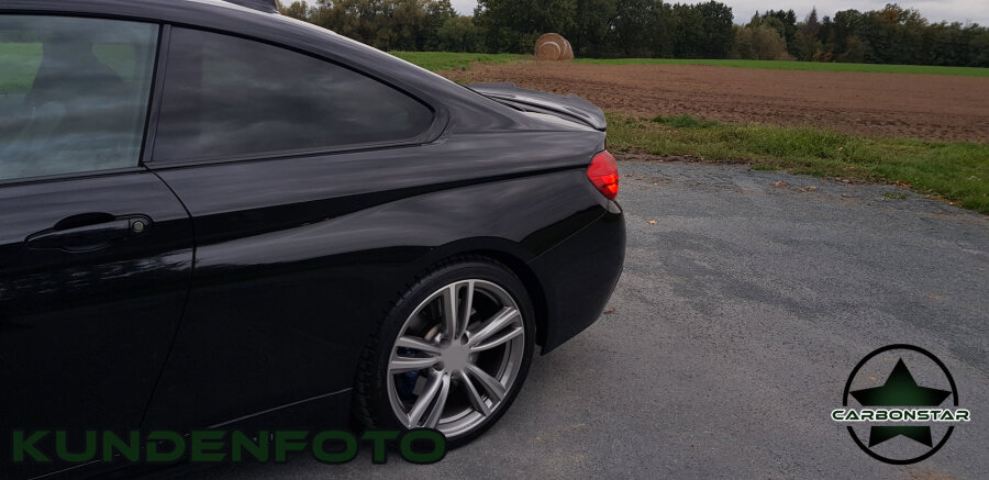 Cstar Heckspoiler Carbon Gfk PSM Big V passend für BMW F32