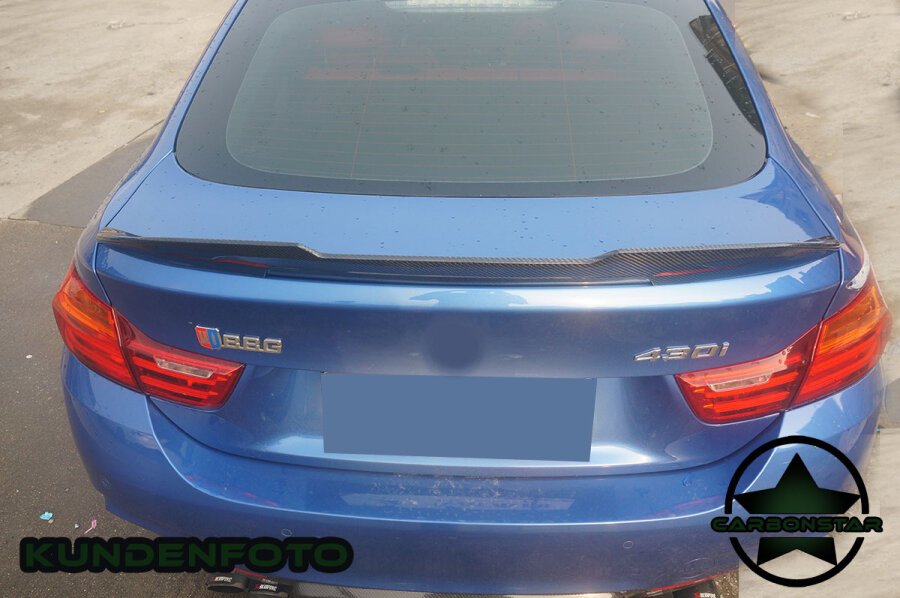 Cstar Heckspoiler Carbon Gfk PSM Big V passend für BMW F36