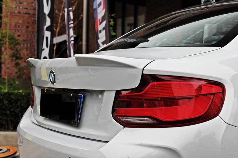 Cstar Heckspoiler Carbon Gfk Heckklappe Aufsatz passend für BMW F22 F87 M2 + Competition