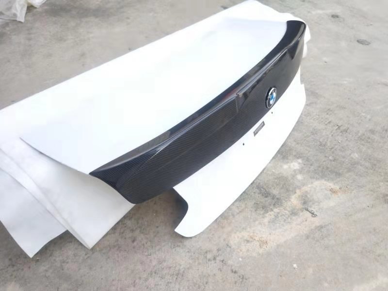 Cstar Heckspoiler Carbon Gfk Heckklappe Aufsatz passend für BMW F22 F87 M2