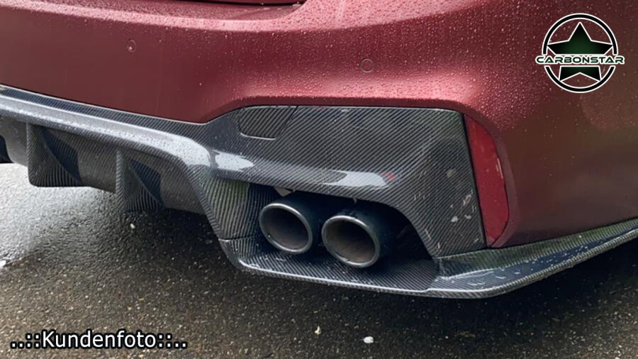 Cstar Carbon Gfk Heckdiffusor 3D passend für BMW F90 M5 G30 G31 M Paket auch 550i