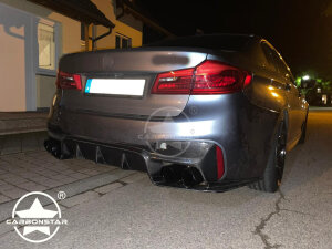 Cstar Carbon Gfk Heckdiffusor 3D passend für BMW F90 M5 G30 G31 M Paket auch 550i