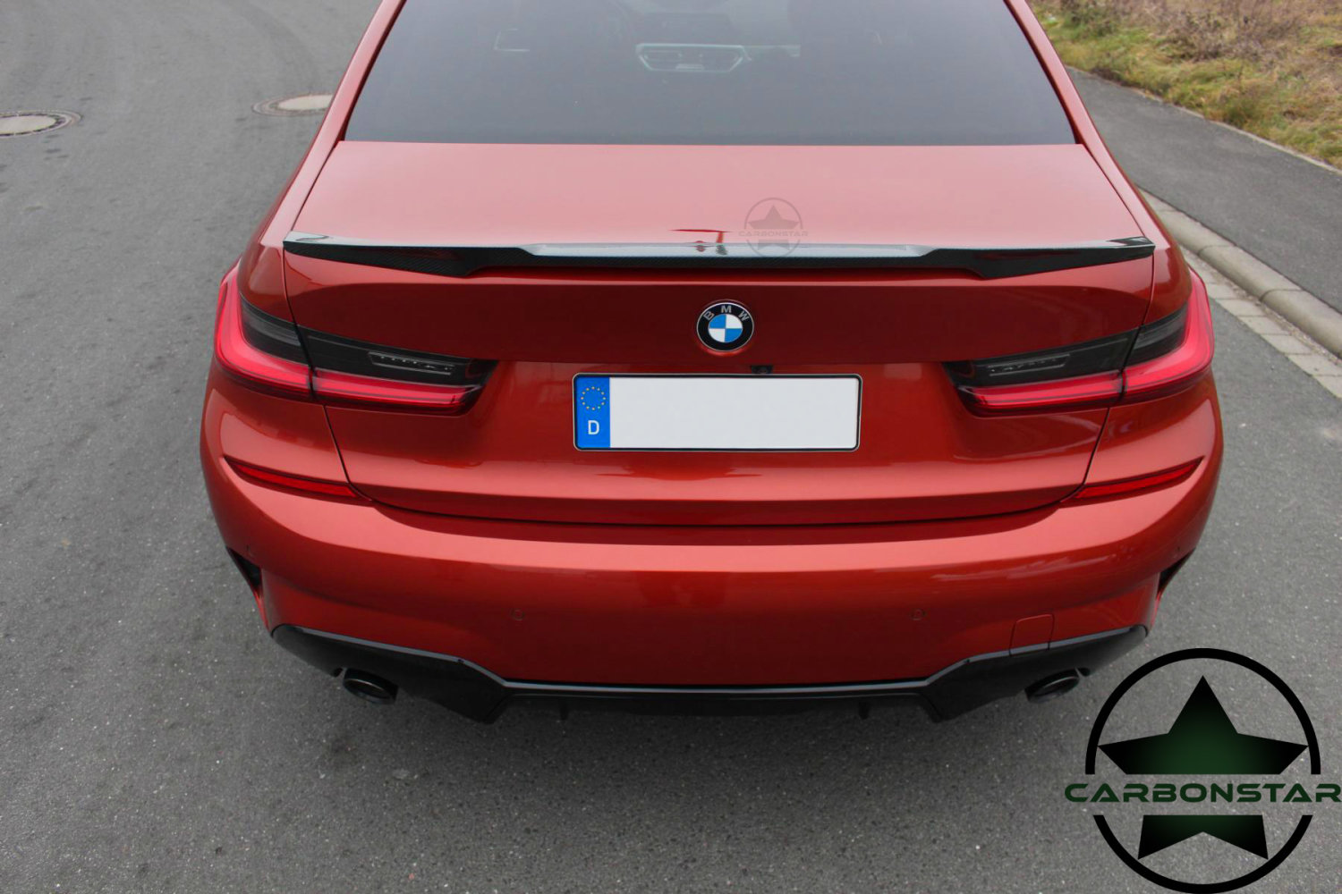 Cstar Heckspoiler Carbon Gfk V Style passend für BMW G20 G80 M3, 229,00 €