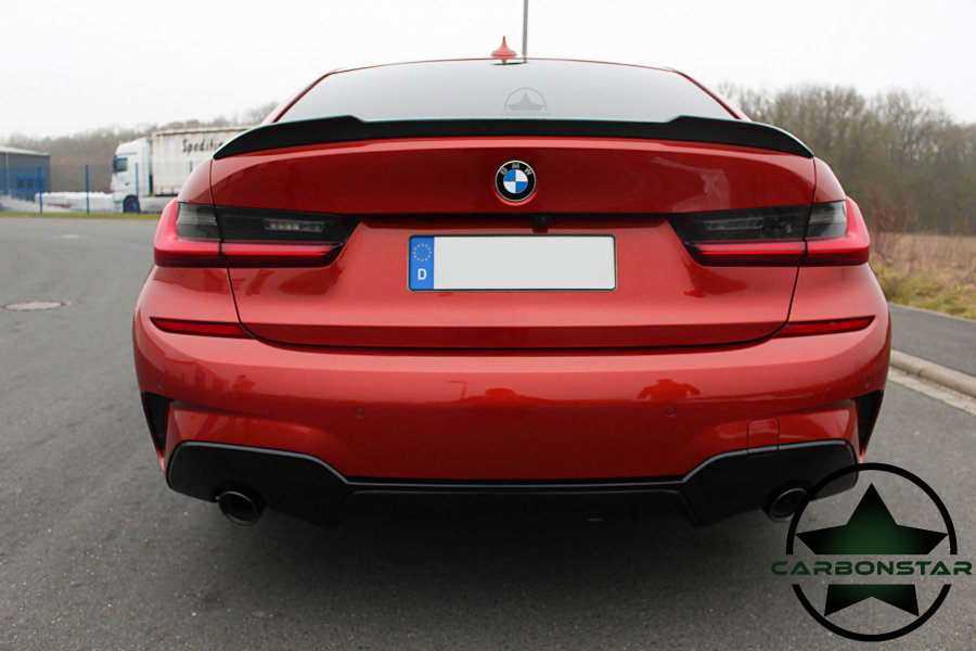 Cstar Heckspoiler Carbon Gfk V Style passend für BMW G20 G80 M3