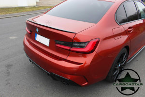 Cstar Carbon Gfk Heckspoiler Schmale Lippe Slim passend f&uuml;r BMW G20 G80 M3