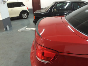 Cstar Heckspoiler Gfk Performance Style Schmal passend für BMW E93 +M3