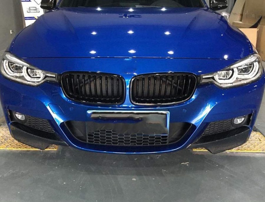 Cstar Carbon Gfk Flaps Splitter passend für BMW F30 F31 +LCI + M Paket