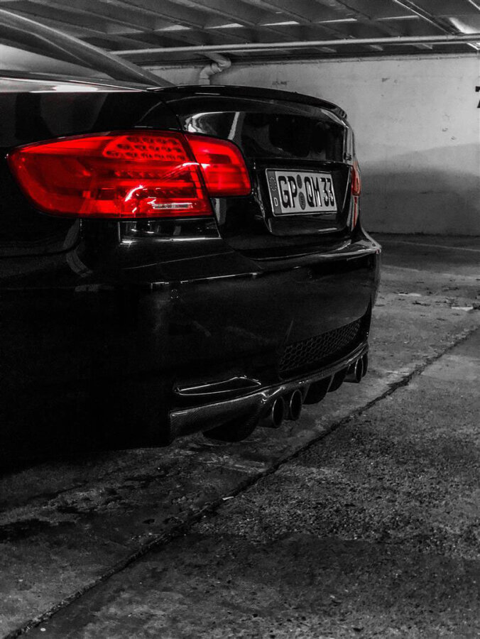Cstar Carbon Gfk Heckdiffusor Arkym passend für BMW E92 E93 M3
