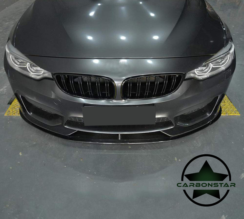 Cstar Carbon Gfk Frontlippe 3 tlg. A Style passend f&uuml;r BMW F82 F83 M4 M3 F80