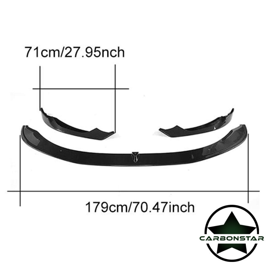 Cstar Carbon Gfk Frontlippe 3 tlg. A passend für BMW F82 F83 M4 M3 F80