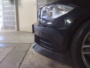 Cstar Carbon Gfk Flaps Splitter V2 passend für BMW E82 E88 M Paket