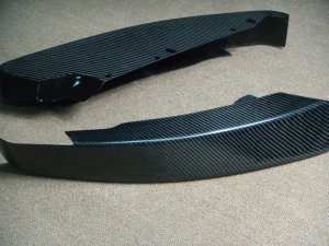 Cstar Carbon Gfk Flaps Splitter V2 passend für BMW E82 E88 M Paket