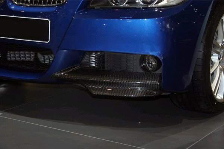 Cstar Echt Carbon Vollcarbon Splitter Flaps passend für BMW E90