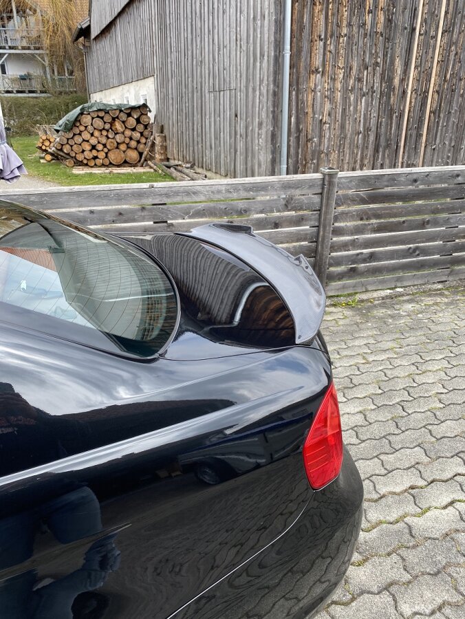 Cstar Heckspoiler Carbon Gfk PSM passend für BMW E90...
