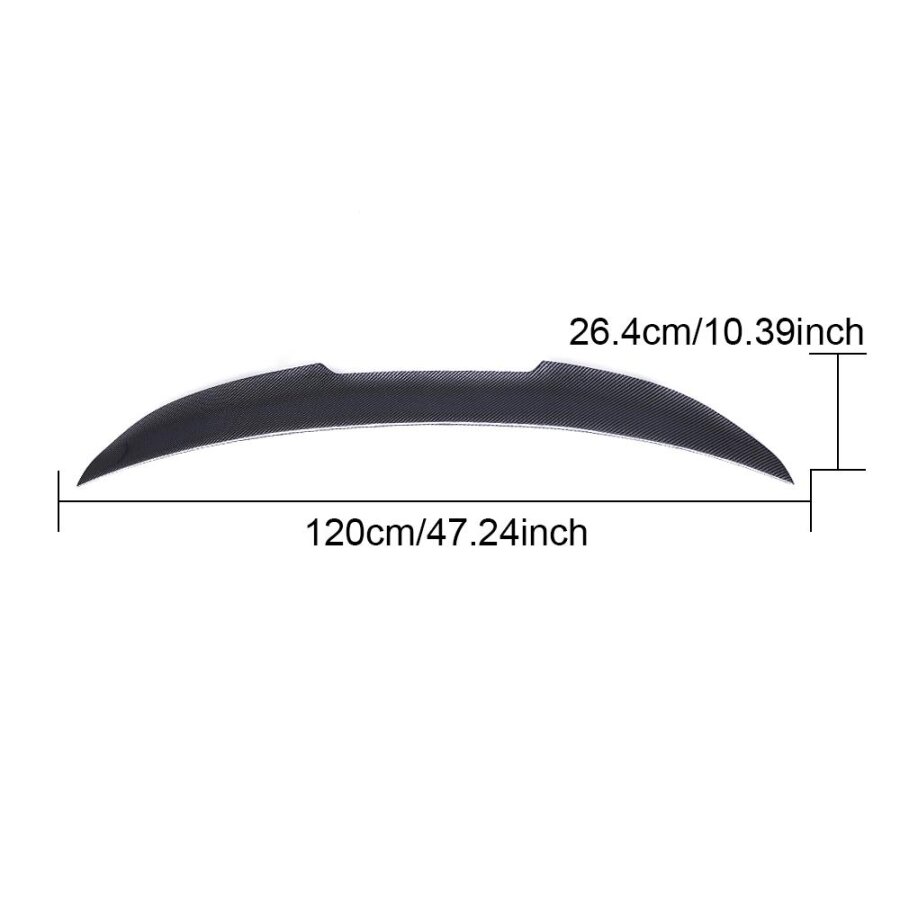 Cstar Heckspoiler Carbon Gfk PSM passend für BMW E90 + M3