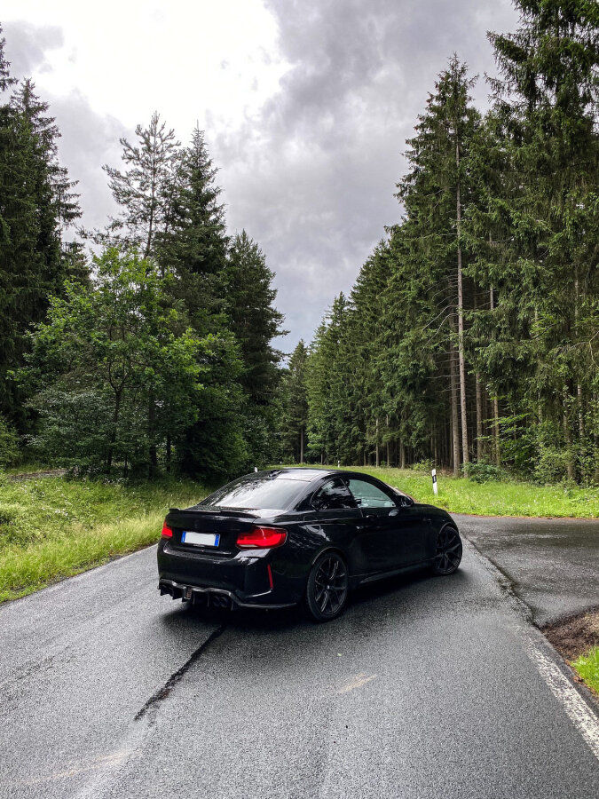 Cstar Heckspoiler Carbon Gfk CS passend für BMW F22 F87 M2 auch Competition