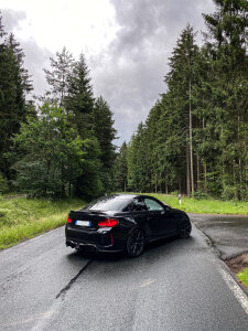 Cstar Heckspoiler Carbon Gfk CS passend für BMW F22 F87 M2 auch Competition