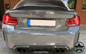 Cstar Carbon Gfk Heckspoiler PSM 2 passend für BMW F22 F87 M2 + Competition