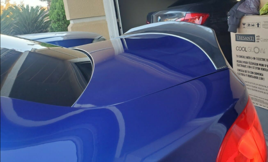 Cstar Carbon Gfk Heckspoiler PSM Ducktail passend für BMW E82 + 1M