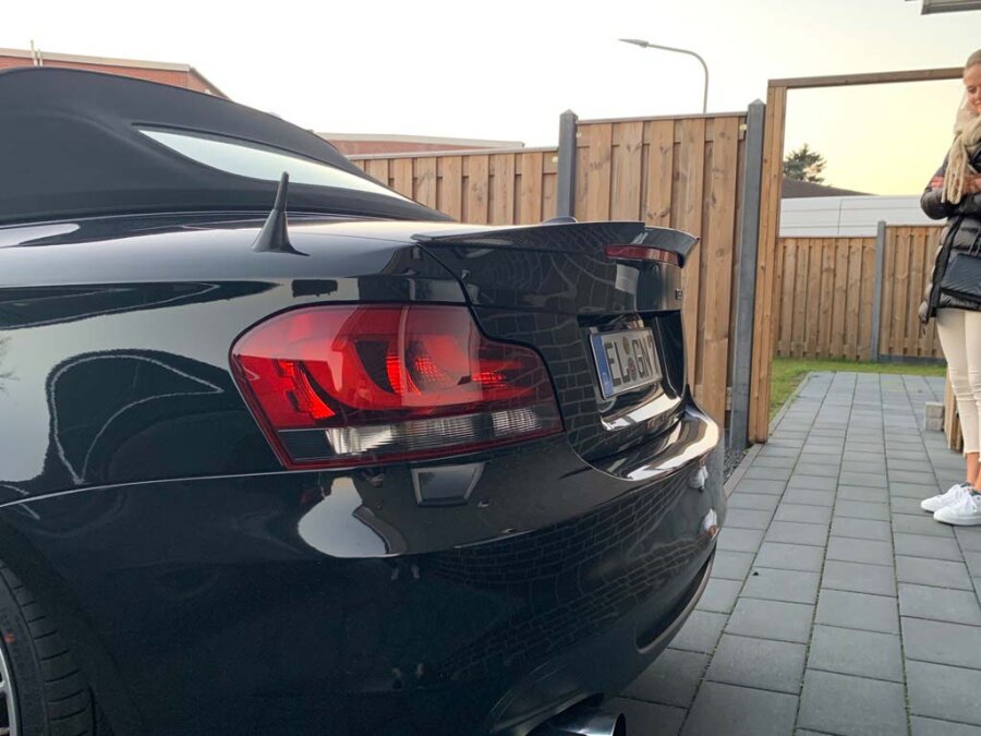 Cstar Carbon Gfk Heckspoiler V passend für BMW E82 +...