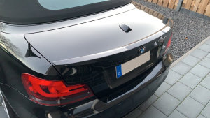 Cstar Carbon Gfk Heckspoiler V Style passend für BMW E82 + 1M M4 Typ