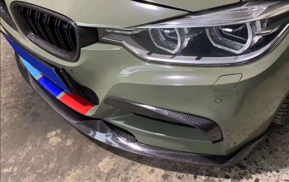 Cstar Carbon Gfk Frontlippe H passend für BMW F30 F31 auch LCI mit M-Paket