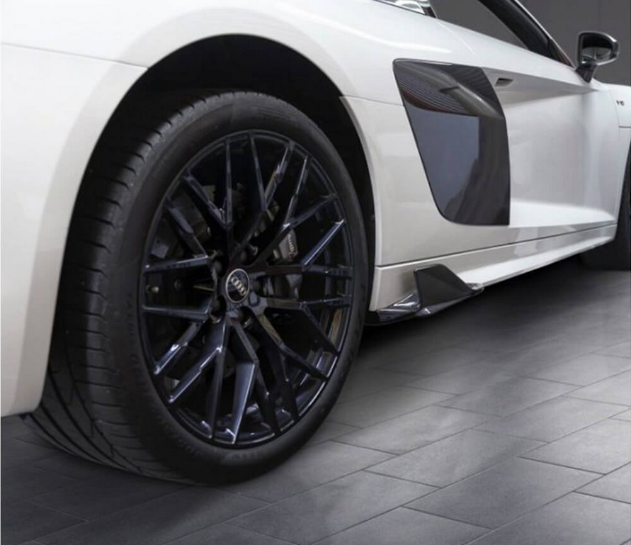 Cstar Seitenschweller Wings Flügel Carbon Gfk für Audi R8 4S 2015 -