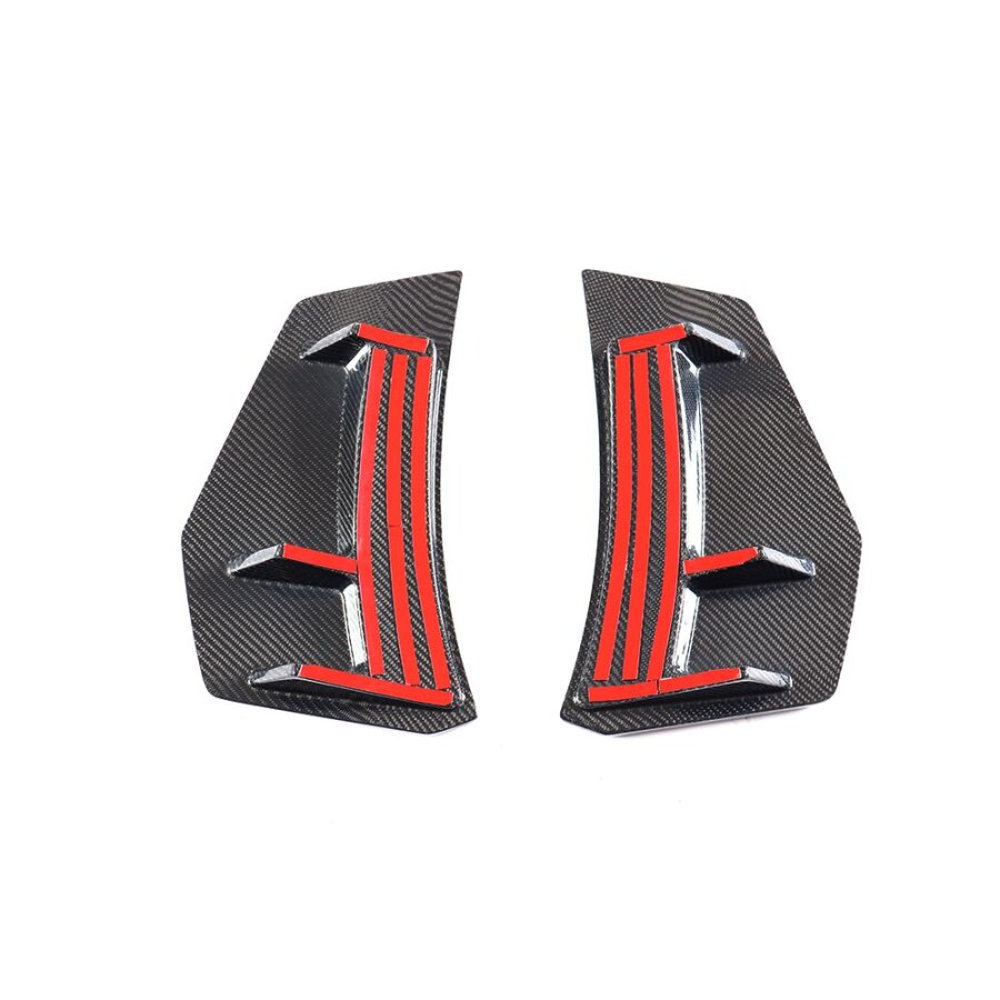 Cstar Fins Abdeckungen Stoßstange Hinten Carbon Gfk für Audi R8 4S 2015 - 2022