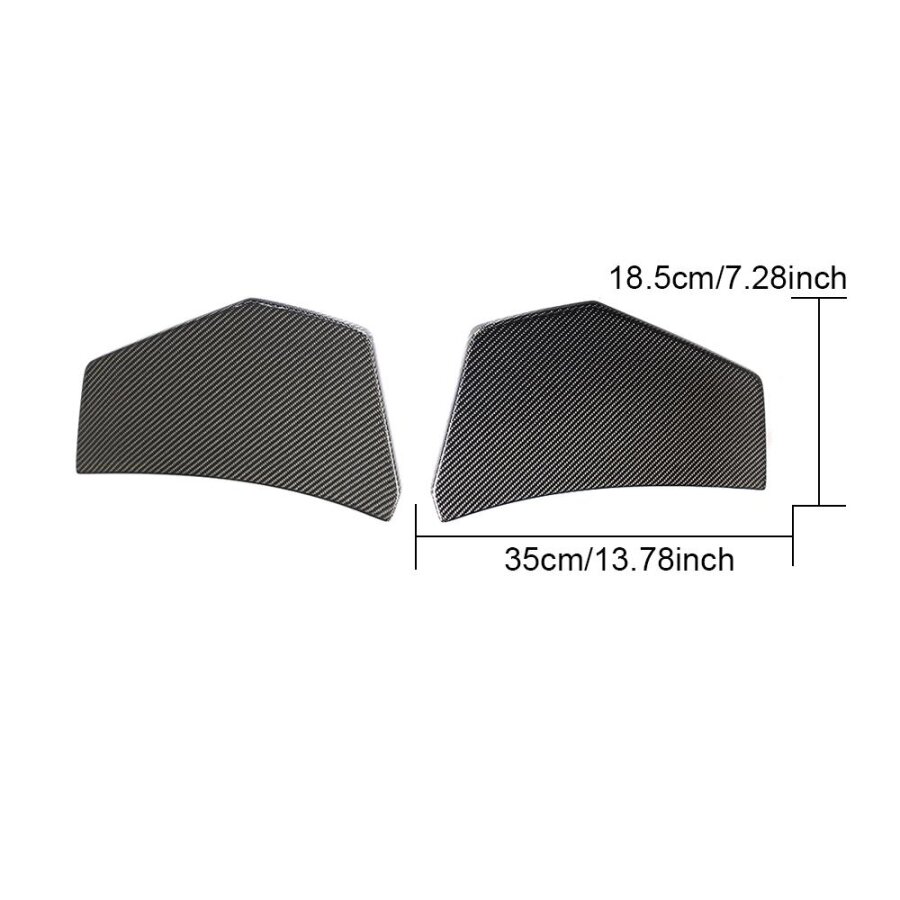 Cstar Fins Abdeckungen Stoßstange Hinten Carbon Gfk für Audi R8 4S 2015 - 2022