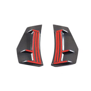 Cstar Fins Abdeckungen Stoßstange Hinten Carbon Gfk für Audi R8 4S 2015 - 2022