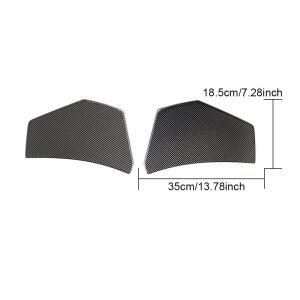Cstar Fins Abdeckungen Stoßstange Hinten Carbon Gfk für Audi R8 4S 2015 - 2022