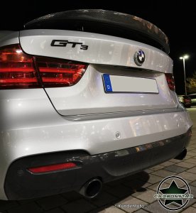 Cstar Carbon Gfk Heckspoiler Heckflügel Performance passend für BMW F34 GT auch M Paket