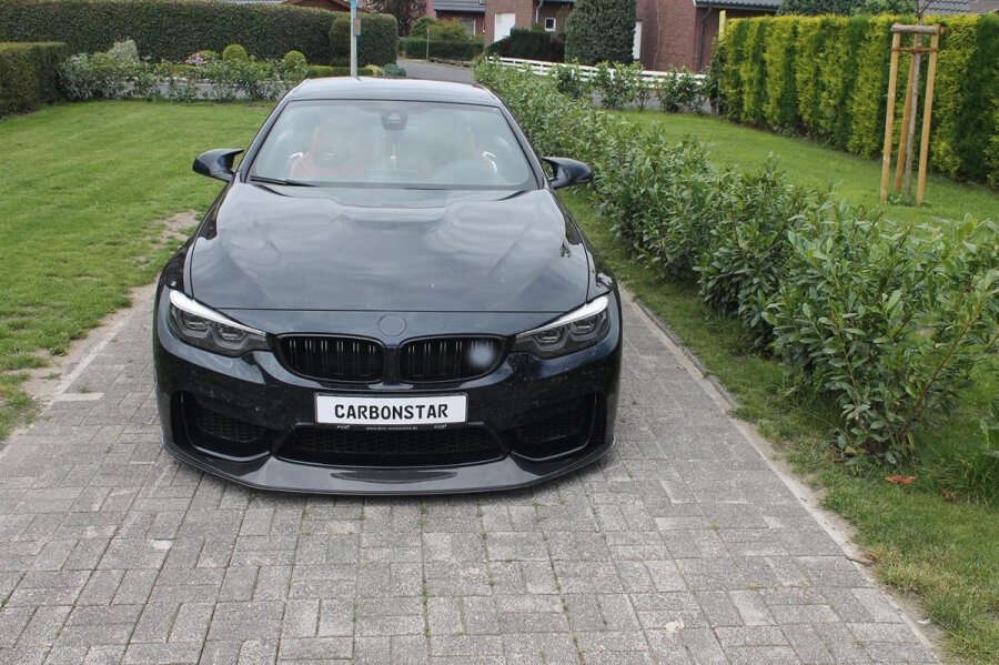 Cstar Carbon Gfk 1 tlg. Frontlippe GTS 2 passend für BMW F82 F83 M4 M3 F80