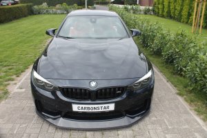 Cstar Carbon Gfk 1 tlg. Frontlippe GTS Style 2 passend f&uuml;r BMW F82 F83 M4 M3 F80