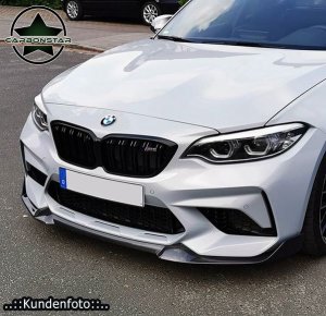 Cstar Carbon Gfk Frontlippe CS 2 passend f&uuml;r BMW M2 F87 Competition