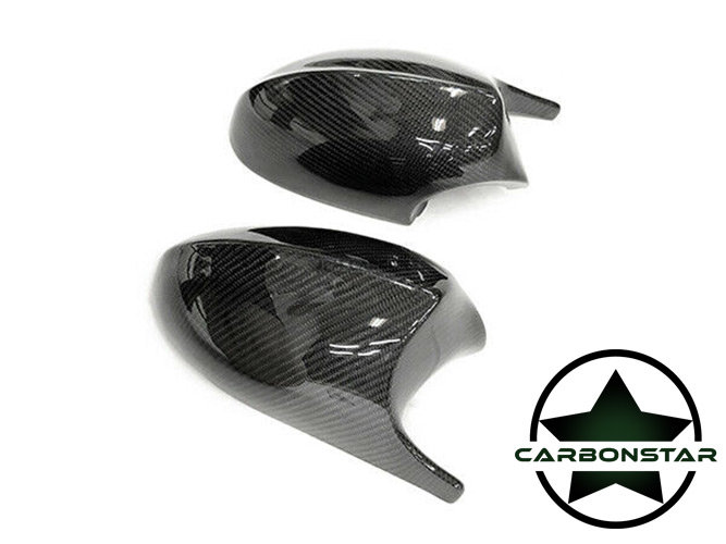 Cstar Carbon ABS Spiegelkappen passend f&uuml;r BMW E81 E82 E87 E88 E92 E93 VFL
