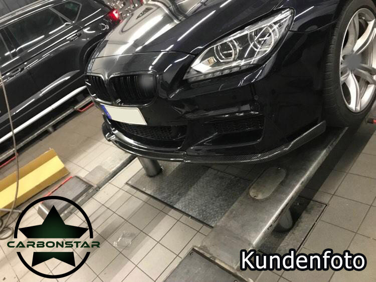 Cstar Carbon Gfk Frontlippe H passend für BMW F06 F12 F13 M-Paket