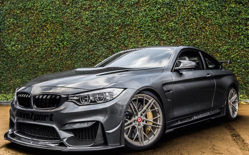 Cstar Carbon Gfk Frontlippe RZA 3tlg.  passend für BMW F82 F83 M4 M3 F80