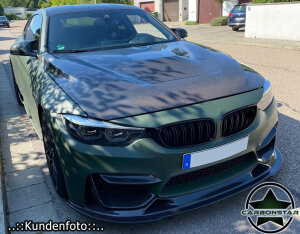 Cstar Carbon Gfk Frontlippe RZA 3tlg.  passend für BMW F82 F83 M4 M3 F80