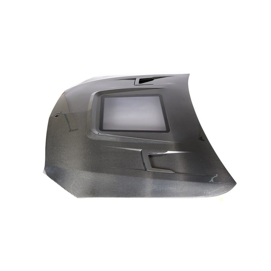 Cstar Carbon Motorhaube passend für Mercedes Benz W205 C205 C43 Coupe Limo VorMopf Vor Facelift 15-19