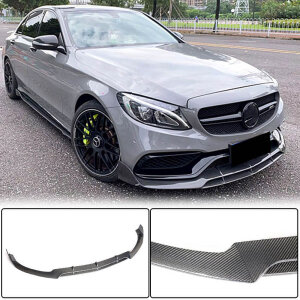 Cstar Carbon gfk Frontlippe passend für Mercedes Benz W205 C205 C63 C63s Limo